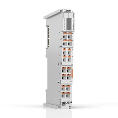 EtherCAT Terminal, potential distribution, 8 x 24 V DC, 8 x 0 V DC, push-in