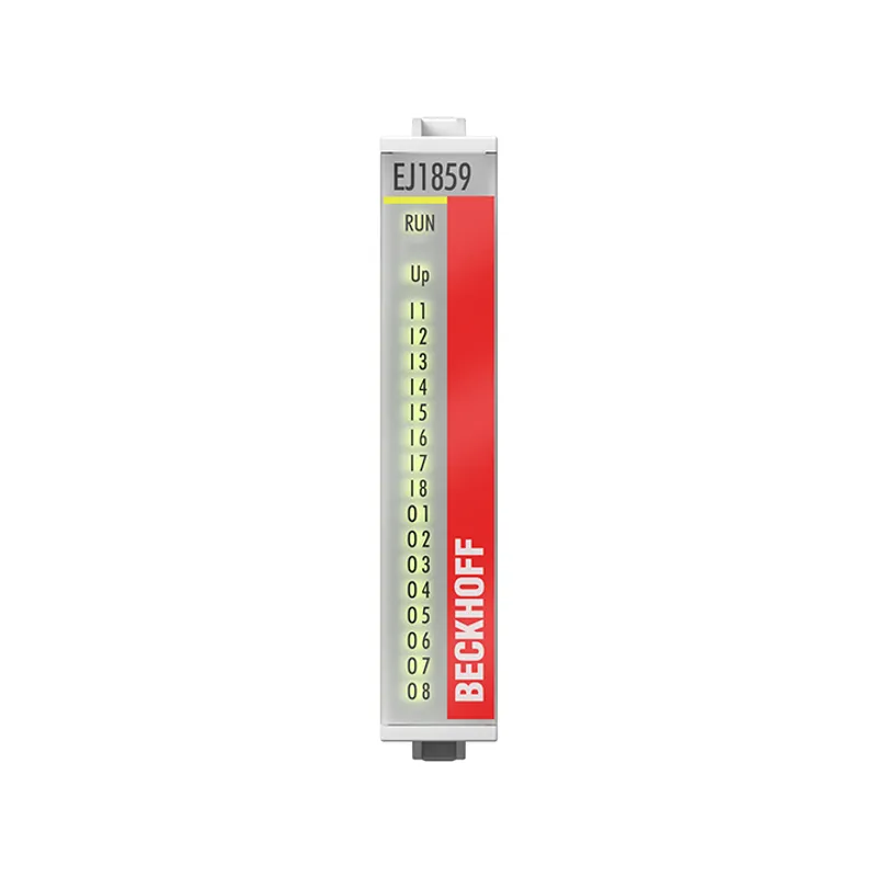 EtherCAT plug-in module, 8-channel digital input + 8-channel digital output, 24 V DC, 3 ms, 0.5 A