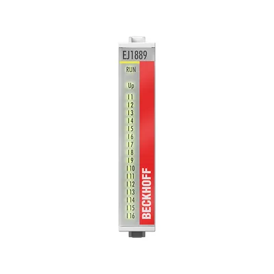 EtherCAT plug-in module, 16-channel digital input, 24 V DC, 3 ms, ground switching