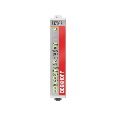 EtherCAT plug-in module, 1-channel motion interface, stepper motor, 24 V DC, 1.5 A, with incremental encoder