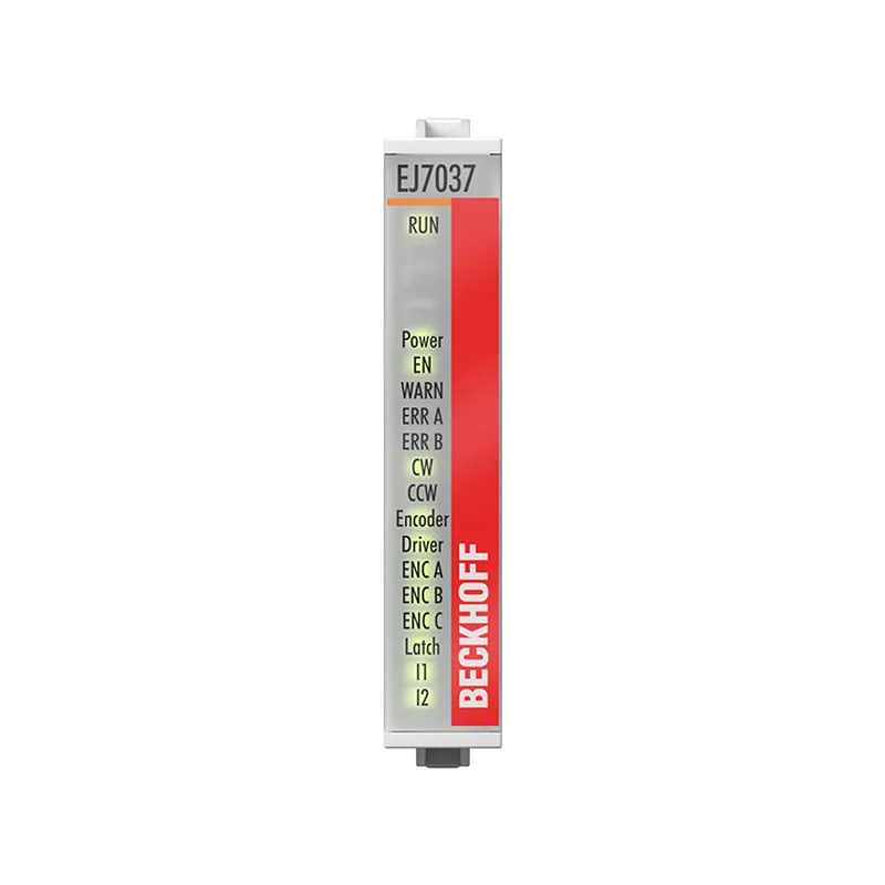 EtherCAT plug-in module, 1-channel motion interface, stepper motor, 24 V DC, 1.5 A, with incremental encoder