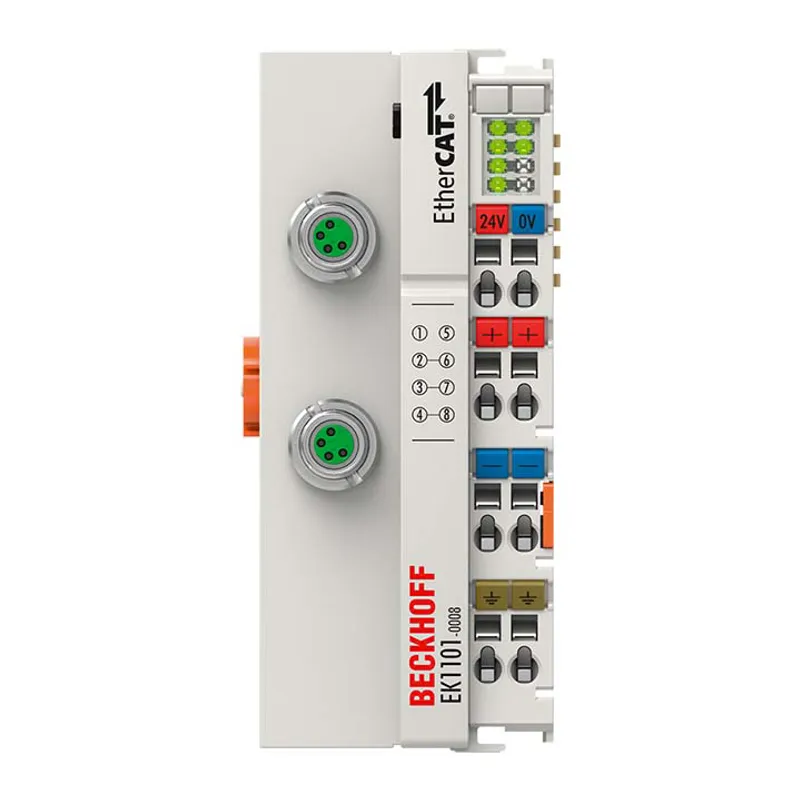 EtherCAT Coupler with ID switch and M8 connection