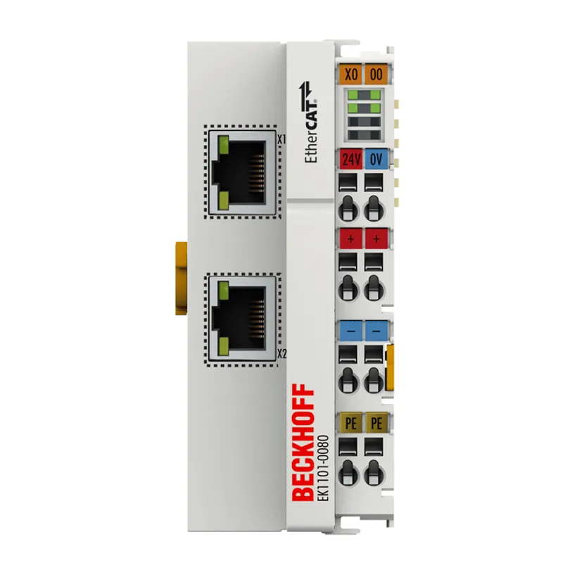 EtherCAT Coupler with ID switch, Fast Hot Connect