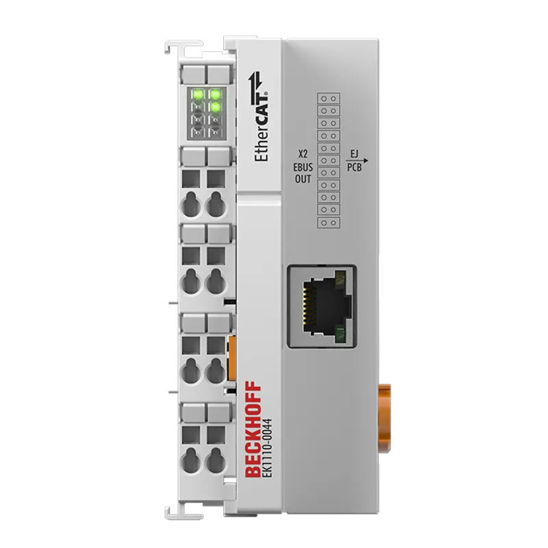 EtherCAT EJ coupler, CX and EL terminal connection, EtherCAT junction