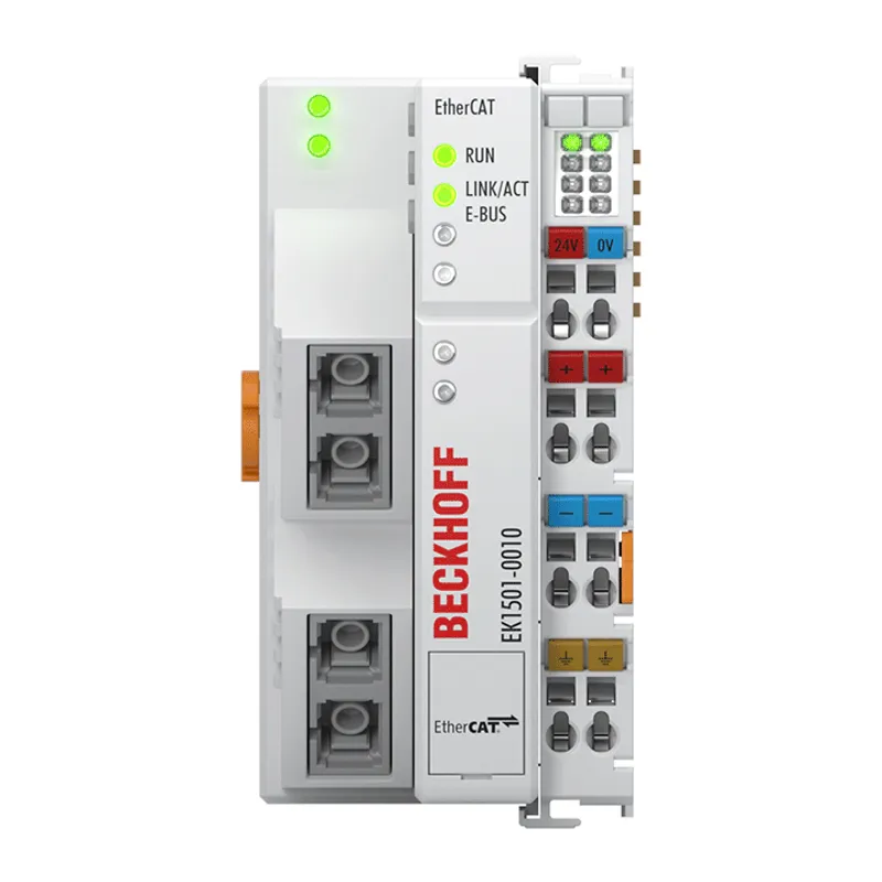 EtherCAT Coupler with ID switch, single-mode fiber optic