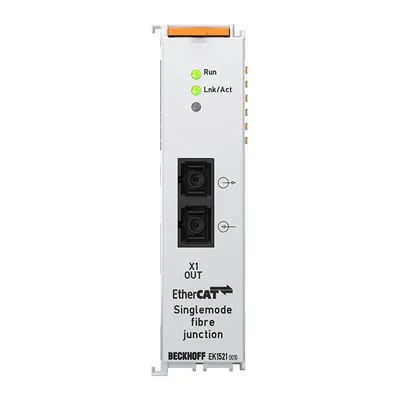 1-port EtherCAT fiber-optic junction