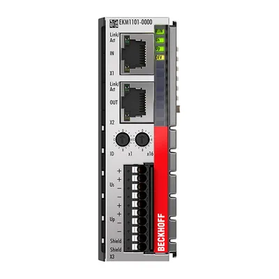 EtherCAT Coupler with ID switch and diagnostics