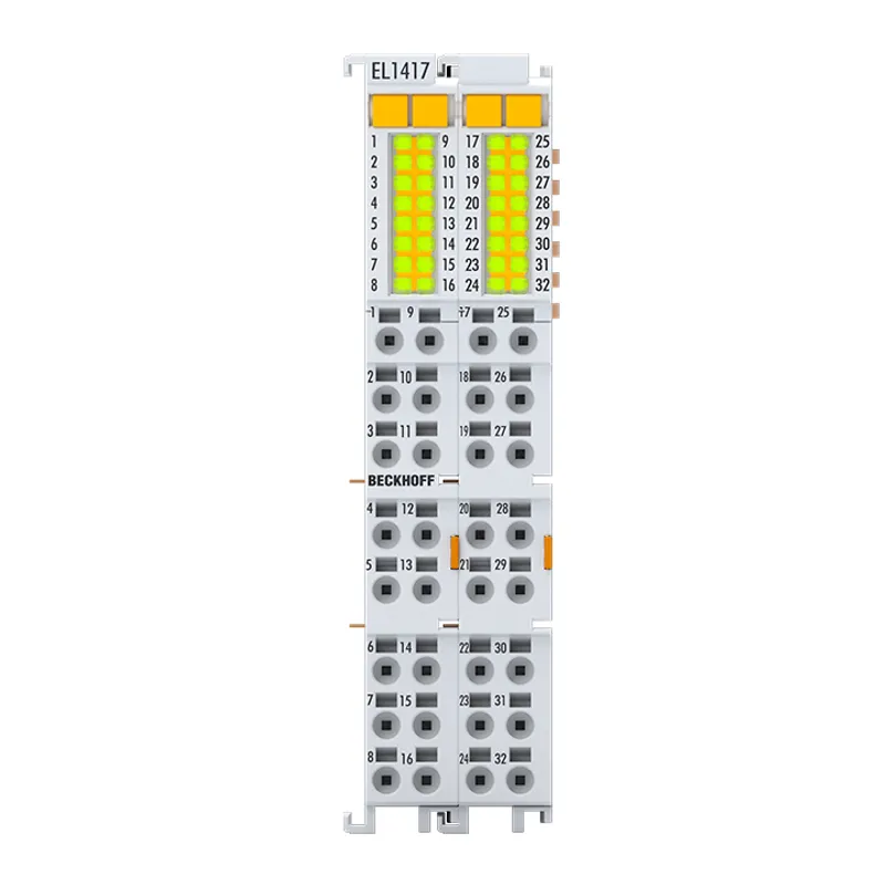 EtherCAT Terminal, 32-channel digital input, 24 V DC, adjustable