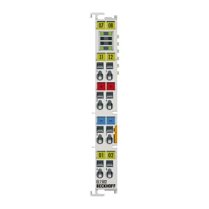 EtherCAT Terminal, 2-channel digital input, counter, 24 V DC, 100 kHz