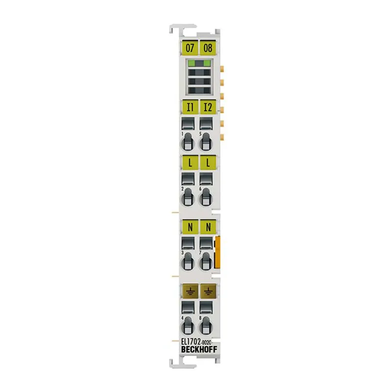 EtherCAT Terminal, 2-channel digital input, 220 V DC, 3 ms