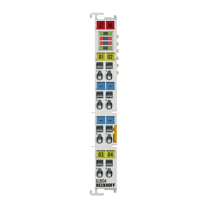 EtherCAT Terminal, 4-channel digital output, 24 V DC, 2 A, with diagnostics