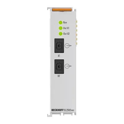 EtherCAT Terminal, 2-channel PWM output, plastic optical fiber