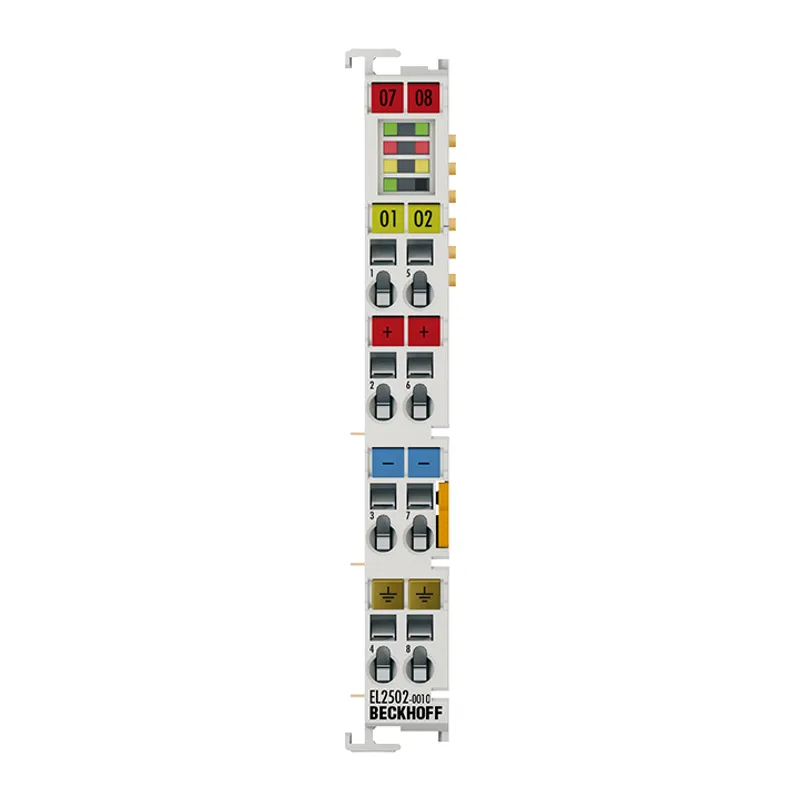 EtherCAT Terminal, 2-channel PWM output, 24 V DC, 0.5 A, timestamping