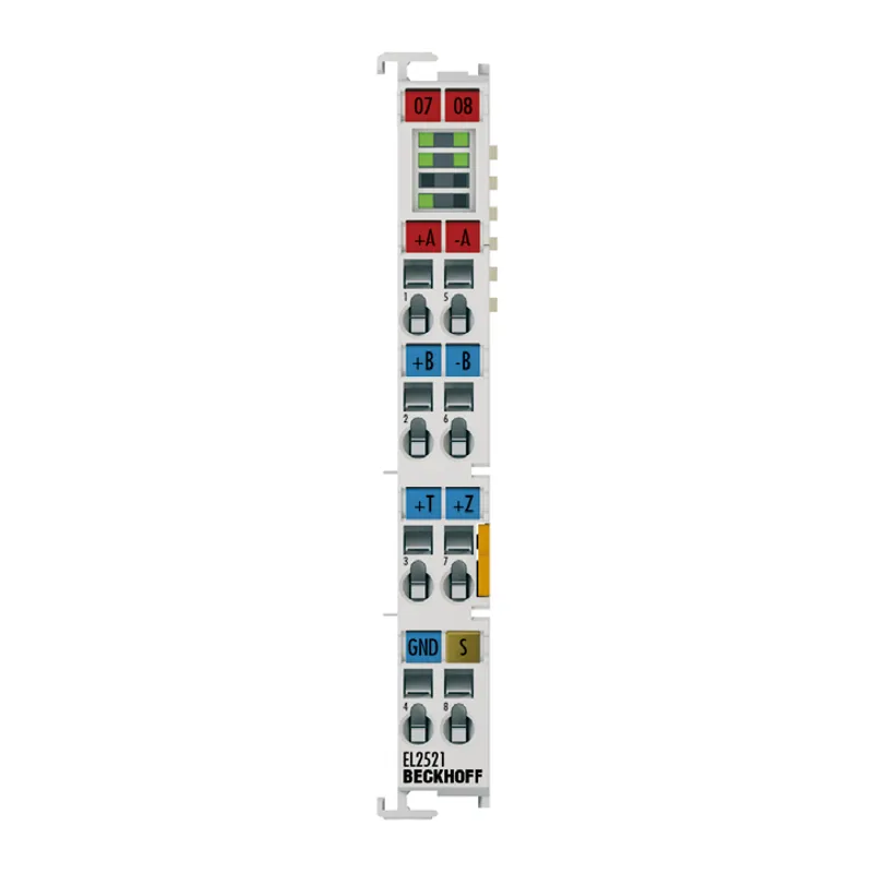 EtherCAT Terminal, 1-channel pulse train output, incr. enc. simulation, RS422, 50 mA