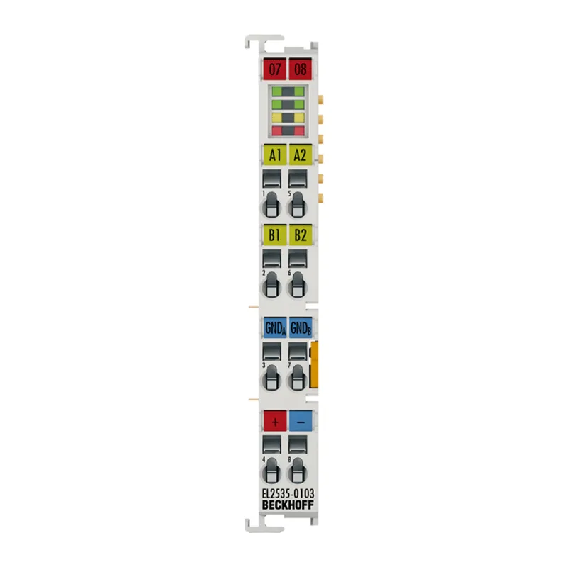 EtherCAT Terminal, 2-channel PWM output, 24…48 V DC, 3.5 A, current-controlled