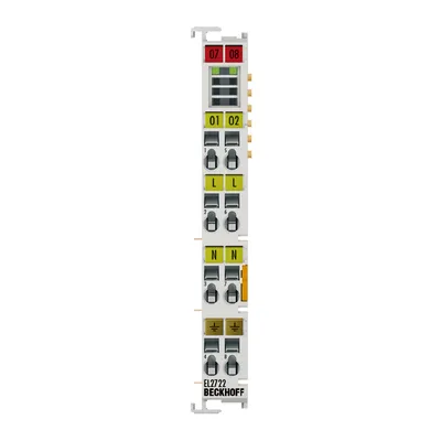 EtherCAT Terminal, 2-channel triac output, 12…230 V AC, 1 A