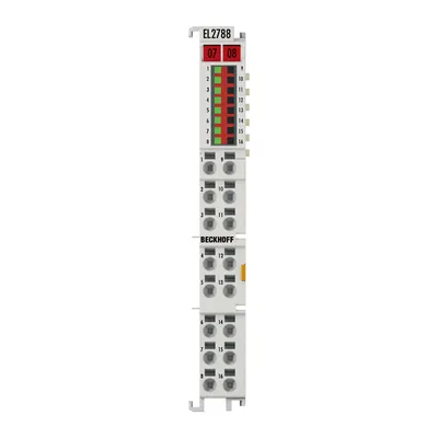 EtherCAT Terminal, 8-channel solid state relay output, 30 V AC, 48 V DC, 2 A