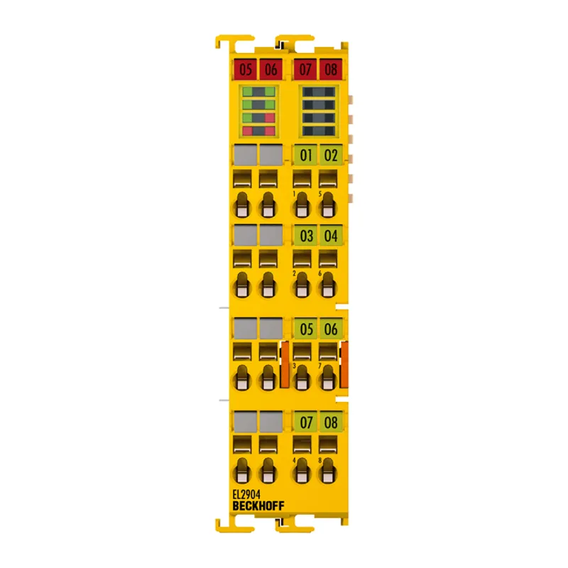 EtherCAT Terminal, 4-channel digital output, 24 V DC, 0.5 A, TwinSAFE