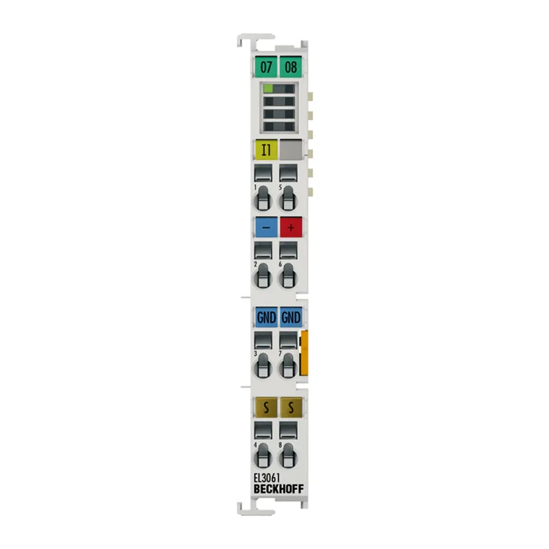 EtherCAT Terminal, 1-channel analog input, voltage, 0…10 V, 12 bit, single-ended
