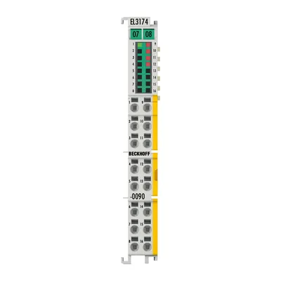 EtherCAT Terminal, 4-channel analog input, multi-function, ±10 V, ±20 mA, 16 bit, TwinSAFE SC