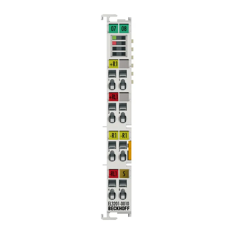 EtherCAT Terminal, 1-channel analog input, temperature, RTD (Pt100), 16 bit, high-precision