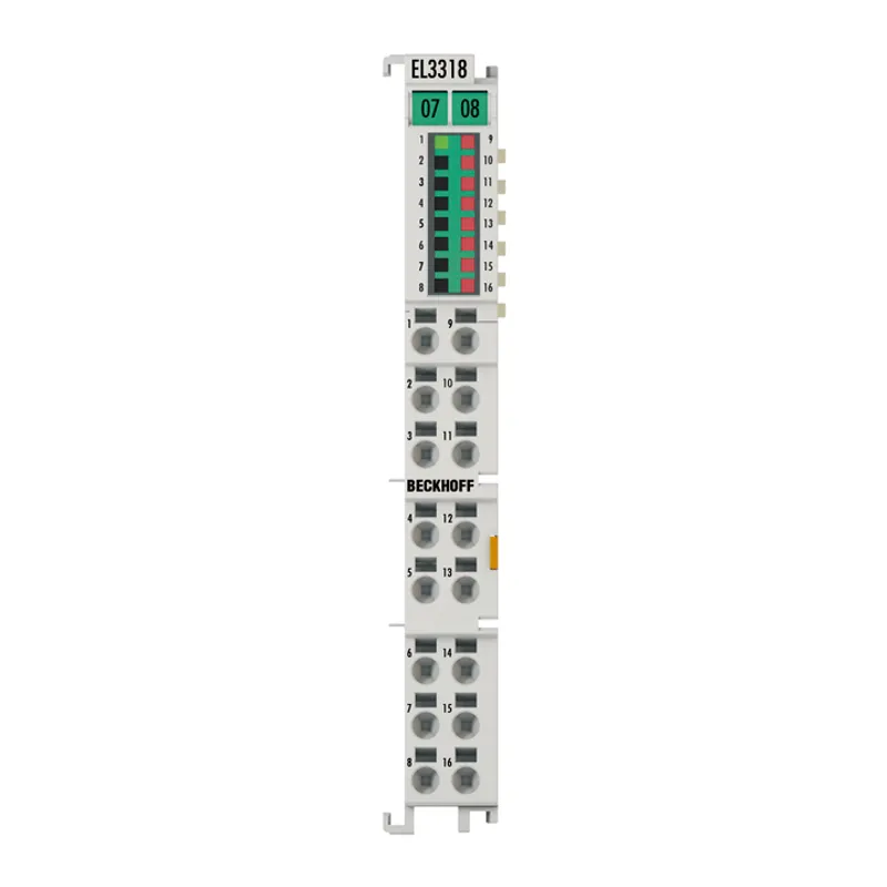 EtherCAT Terminal, 8-channel analog input, temperature, thermocouple, 16 bit