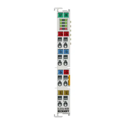 EtherCAT Terminal, 1-channel analog input, measuring bridge, full bridge, 24 bit, high-precision, factory calibrated