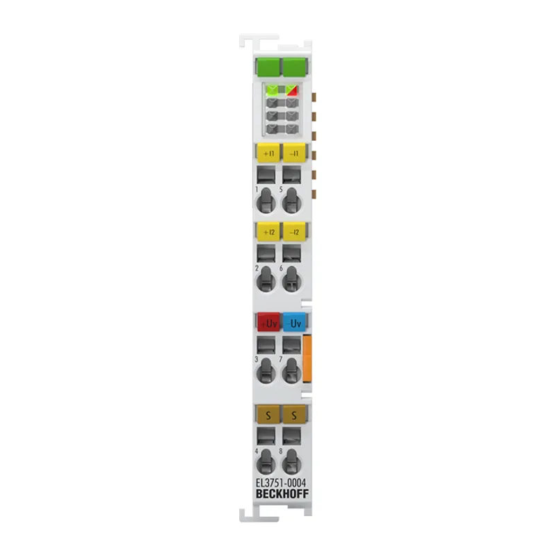 EtherCAT Terminal, 1-channel analog input, temperature, RTD (Pt100), 24 bit, 10 ksps