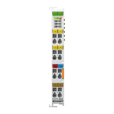 EtherCAT Terminal, 1-channel analog input, multi-function, 24 bit, 10 ksps, factory calibrated