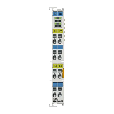 EtherCAT Terminal, 4-channel analog output, voltage, 0…10 V, 12 bit