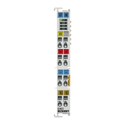 EtherCAT Terminal, 1-channel analog output, current, 4…20 mA, 12 bit