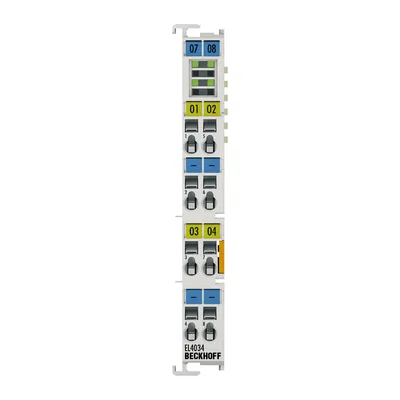 EtherCAT Terminal, 4-channel analog output, voltage, ±10 V, 12 bit