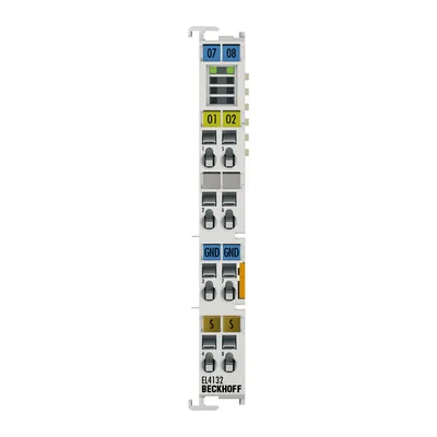 EtherCAT Terminal, 2-channel analog output, voltage, ±10 V, 16 bit