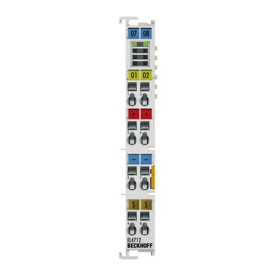 EtherCAT Terminal, 2-channel analog output, current, 0…20 mA, 16 bit, oversampling