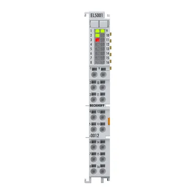EtherCAT Terminal, 1-channel encoder interface, SSI, simulation