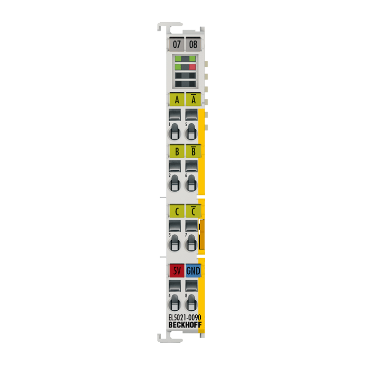 EtherCAT Terminal, 1-channel encoder interface, SinCos, 1 VPP, TwinSAFE SC