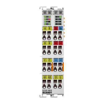 EtherCAT Terminal, 1-channel encoder interface, incremental, 5 V DC (DIFF RS422), 5 MHz