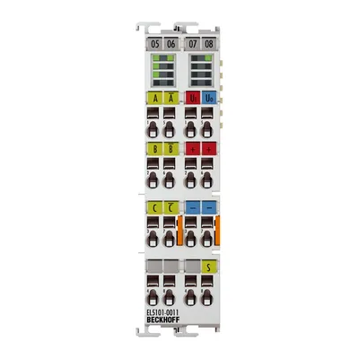 EtherCAT Terminal, 1-channel encoder interface, incremental, 5 V DC (DIFF RS422), 5 MHz, oversampling
