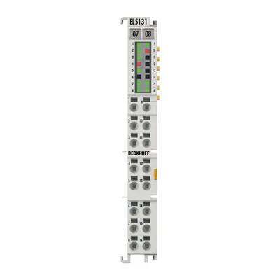 EtherCAT Terminal, 1-channel encoder interface, incremental, 5 V DC, 5 MHz, with 2 x digital output 24 V DC
