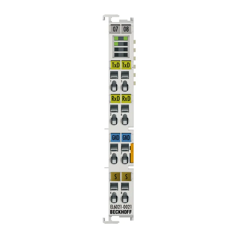 EtherCAT Terminal, 1-channel communication interface, serial, RS422/RS485, line device