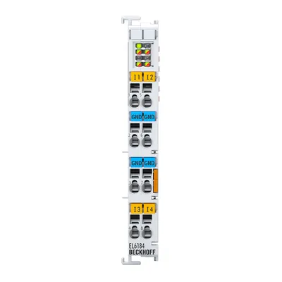 EtherCAT Terminal, 4-channel communication interface, HART, secondary master