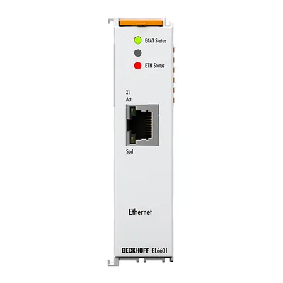 EtherCAT Terminal, 1-port communication interface, Ethernet switch port