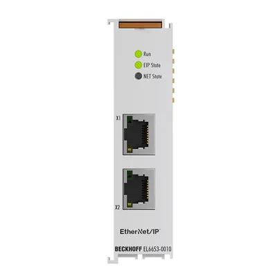 EtherCAT Terminal, 2-port communication interface, EtherNet/IP™, adapter