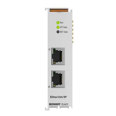 EtherCAT Terminal, 2-port communication interface, EtherNet/IP™, scanner