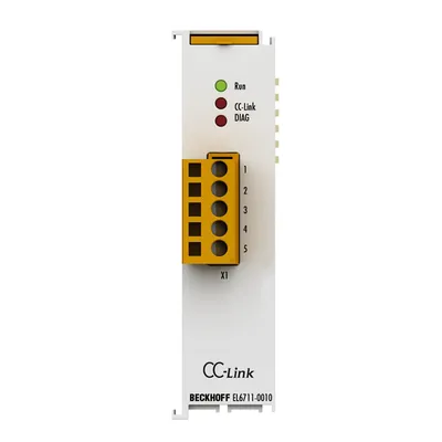 EtherCAT Terminal, 1-channel communication interface, CC-Link, slave