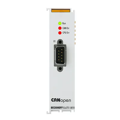 EtherCAT Terminal, 1-channel communication interface, CANopen, slave