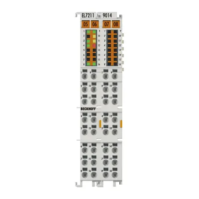 EtherCAT Terminal, 1-channel motion interface, servomotor, 48 V DC, 4.5 A, OCT, suitable for STO applications