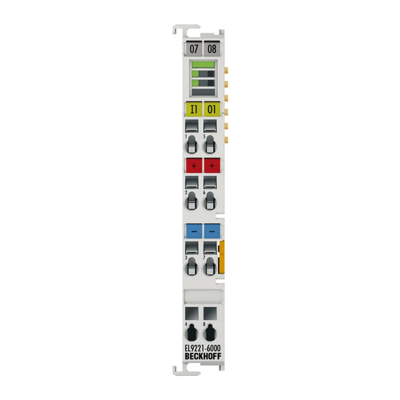 Overcurrent protection terminal, 24 V DC, 1-channel, max. 4 A, adjustable