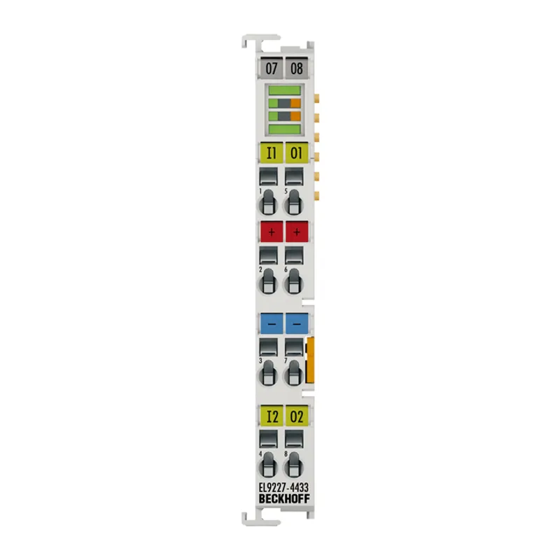 Overcurrent protection terminal, 24 V DC, 2-channel, 3 A/3 A, extended functionalities