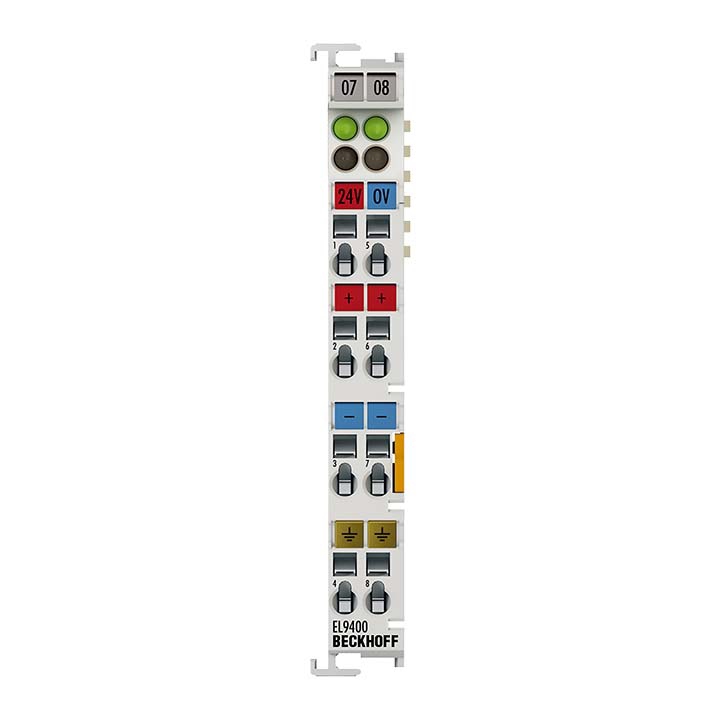 Power supply terminal for E-bus